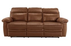 Collection New Paolo Large Power Recliner Sofa - Tan